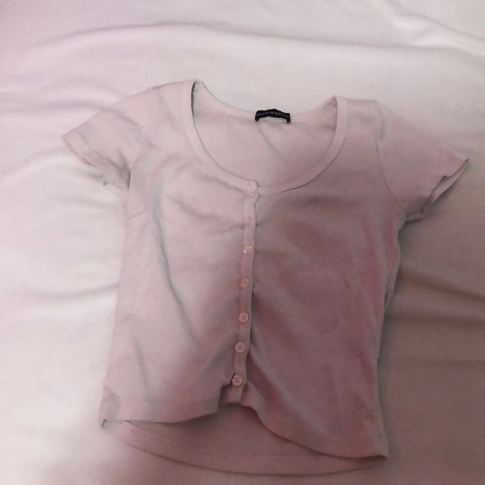 Light pink zelly brandy top